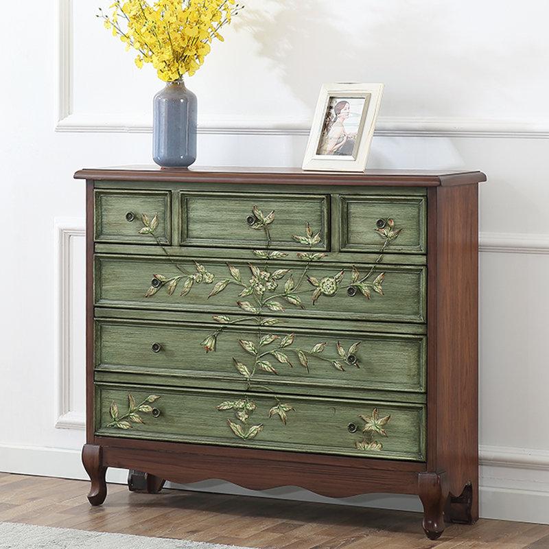 Painted Bedroom Entrance Cabinet Accent Chest