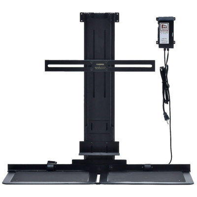 TVLIFTCABINET, Inc Écran noir multi pour écrans avec tablettes, peut supporter jusqu'à 120 lb.