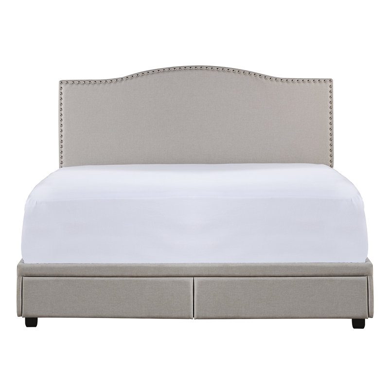 Vyron Upholstered Platform Storage Bed