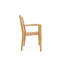 Chaise de salle à manger d'extérieur en bois Lovel