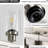 Bathroom Vanity 4- Fixture - Brushed Nickel Finish Clear Glass For & Dressing Room Modern With Rooms-1875627356-1875627357