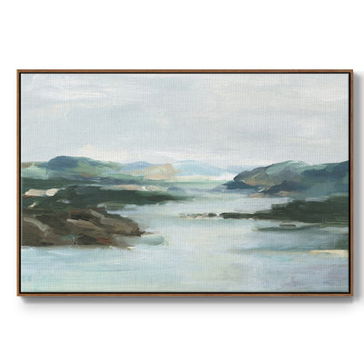 Misty Cove, toile tendue avec châssis en I