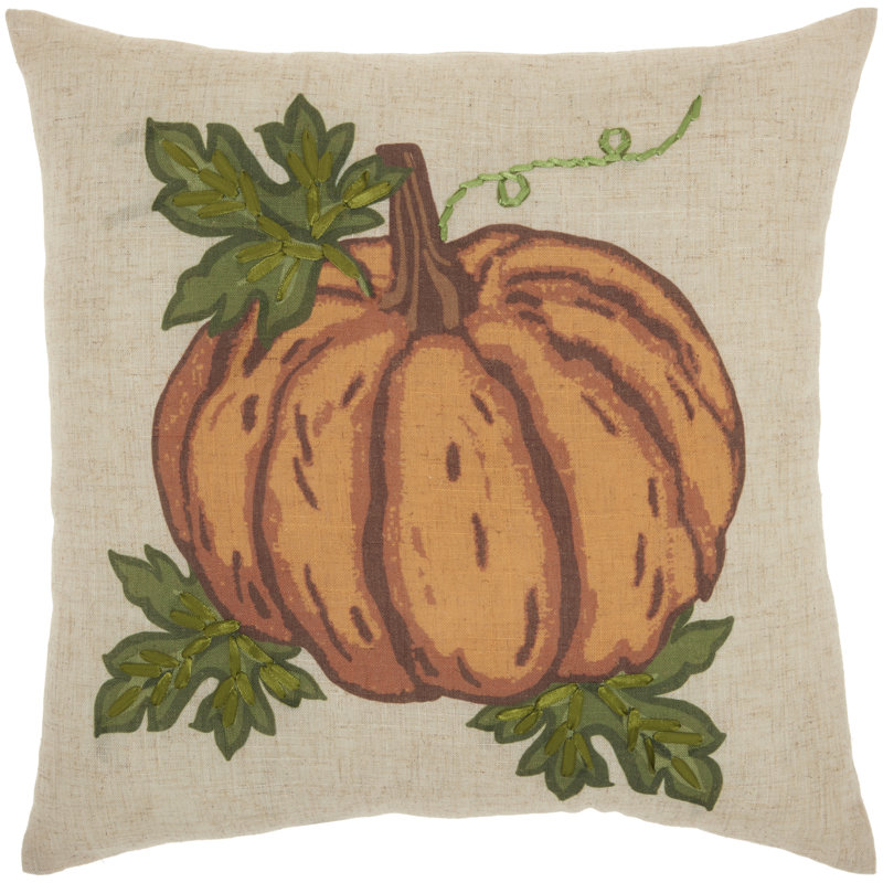 Appliqued Throw Pillow