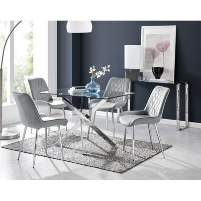 Lenworth Dining Set with 4 Chairs