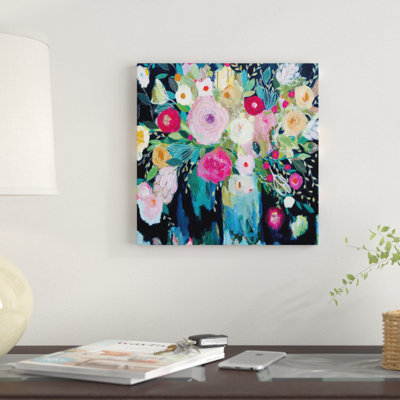 « follow the roses », impression sur toile