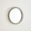 Ball Bearing Round Iron Beveled Wall Mirror-1846827463