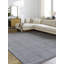Tapis bleu touffeté à la main Mallory-729433040