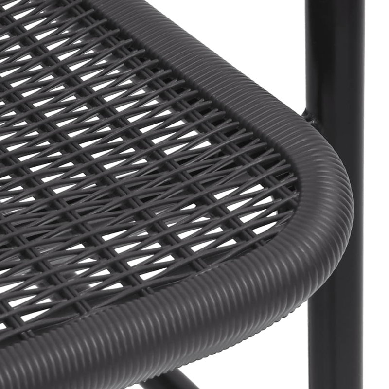 Chaise de patio empilable avec coussin