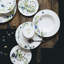 Brillance Fleurs Des Alpes Bone China Saucer