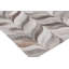 Natural Hide Cowhide Geometric Area Rug in Silver-113728034