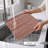 Beige PVC Placemats Scratch Heat Resistant Washable Table Protectors for Christmas Decor & Dining -1993670345