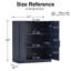 Armoire de rangement avec tablettes réglables Nashaya-901977407-901507295