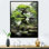 Bonsai japonais, sérénité I - Art mural japonais pour le salon