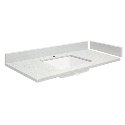 Plateau de meuble-lavabo 57,75 po Vision