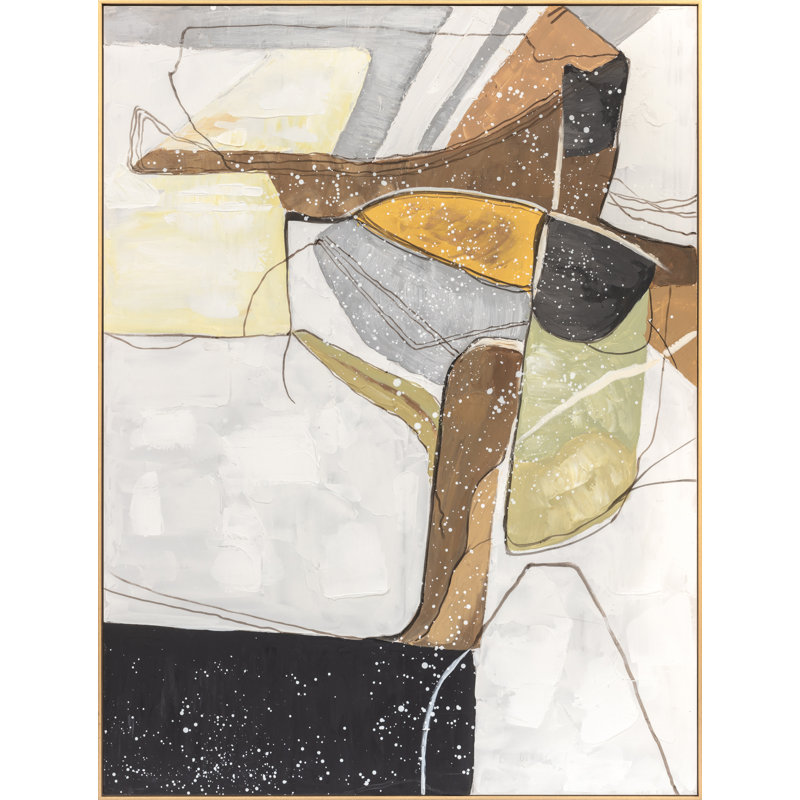Floater Frame Painting on Canvas