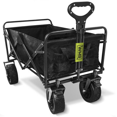 Collapsible Wagon, Removable Fabric, Big Wheels Max Capacity 100kg