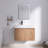  Lavenia 30" Modern Wall Mounted Bathroom Vanity with Resin Sink, Soft-Close Doors-421509640-421509644