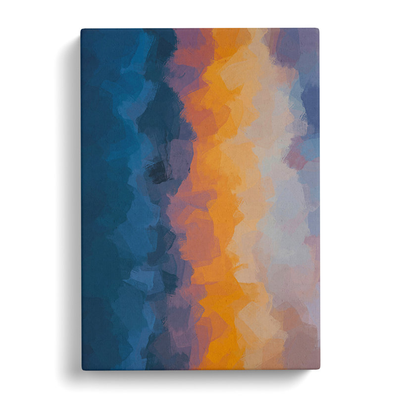 Invited By The Sea Abstract - Wrapped Canvas, 50cm H x 35cm W x 3cm D