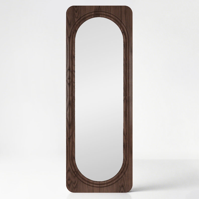 Retro Frame High-Definition Full-Length Mirror, 64.96" x 23.62"