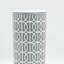 Aydon Ceramic Umbrella Stand - Hand-Finished Glazed Umbrella Holder, Walking Stick Stand and Decorative Floor Vase