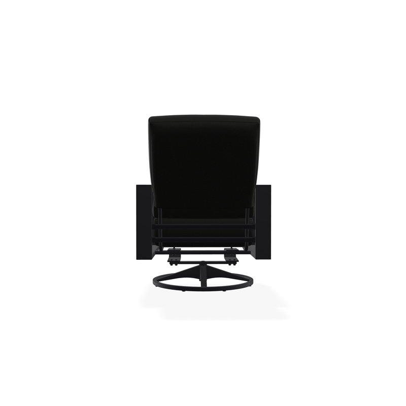 Larssen Outdoor Lounge Chair, Black, Black