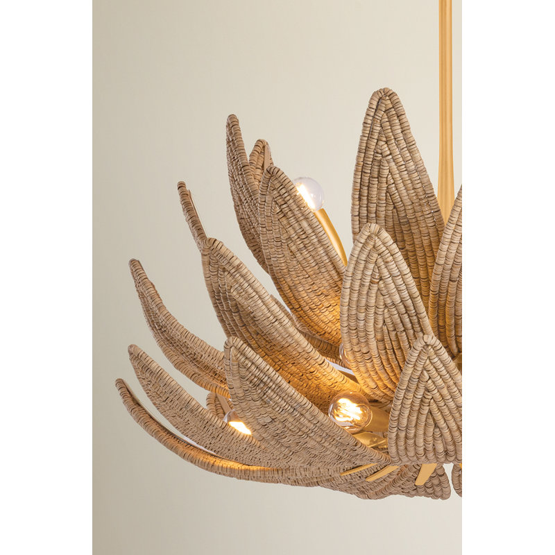 Saint Tropez Pendant, 14 Lights, 81" H x 30" W x 30" D