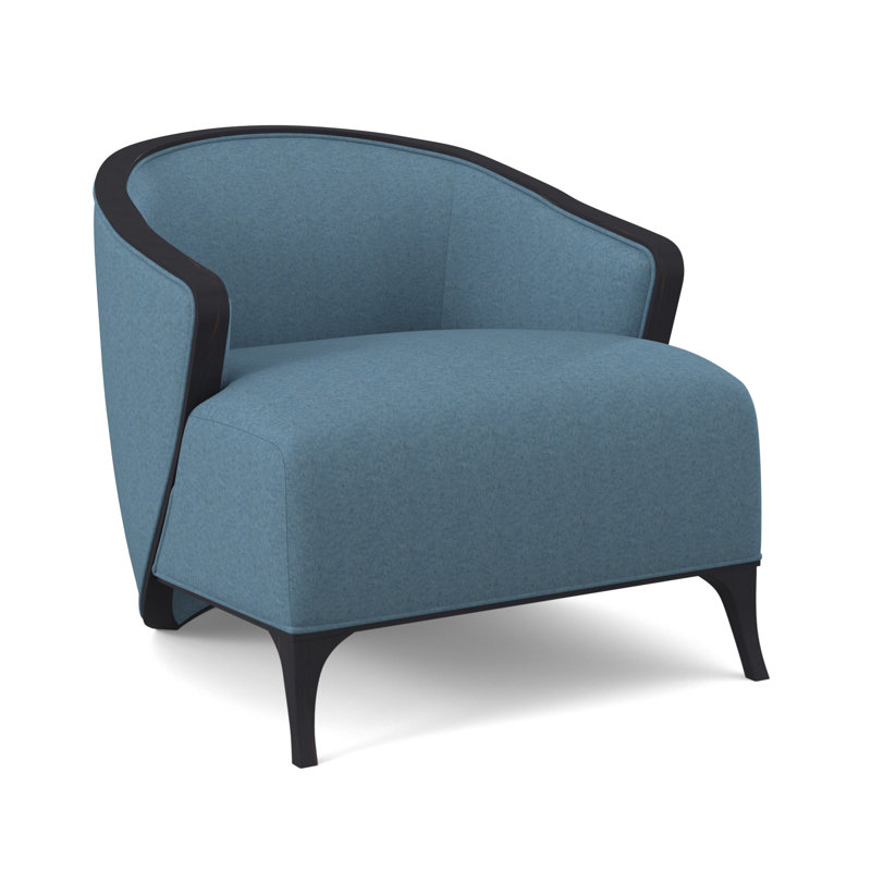 Penegrine Lounge Chair, Vintage Ebony, Edworth Ocean