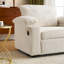 Chaise moderne surdimensionnée avec repose-pieds-744813542