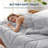 Bedsure King Down Alternative Duvet Insert – Gray Ultra-Soft, Prewashed, All-Season Comforter with 4 Tabs-114394787-105552397