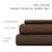 Becky Cameron 1800 Series Double-Brushed Microfiber 4 Piece Sheet Set-990926343-990926336