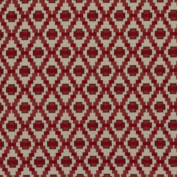 Suite Step Up Trellis Fabric, Cherry