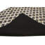 Tapis gris moderne en similicuir 8X10