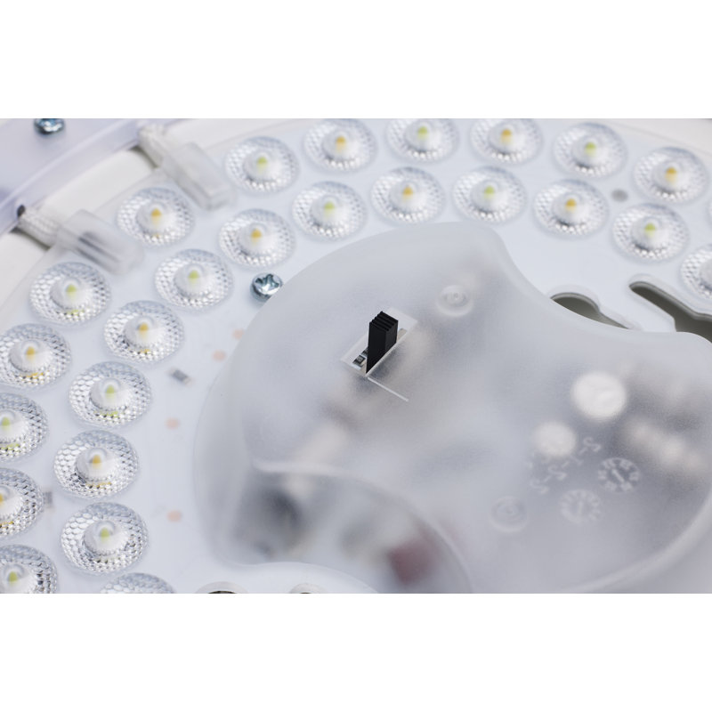 Plafonnier encastré 5 lumières Neona Neona, Noir mat