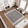 Imitation Cashmere Geometric Carpet