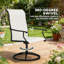 Ensemble de 2 chaises d'extérieur, chaises pivotantes-130055746