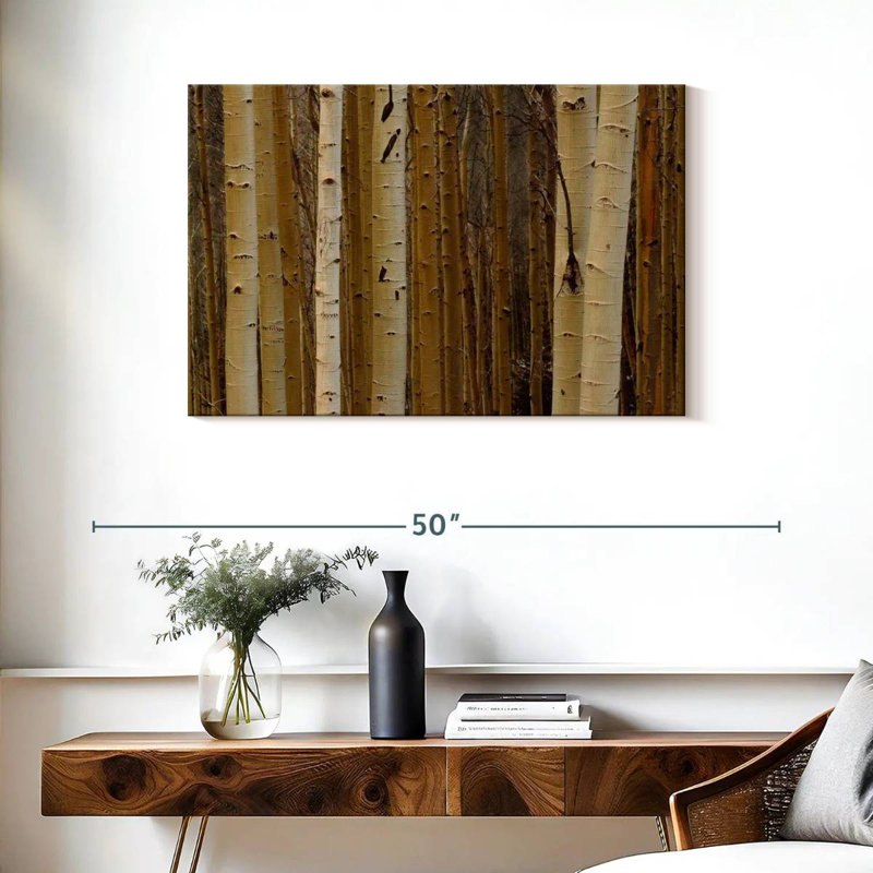 Alvord Aspen en hiver, H 24 po x l 36 po