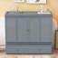 Lit escamotable avec port USB et un grand tiroir, cadre de lit-2036964280