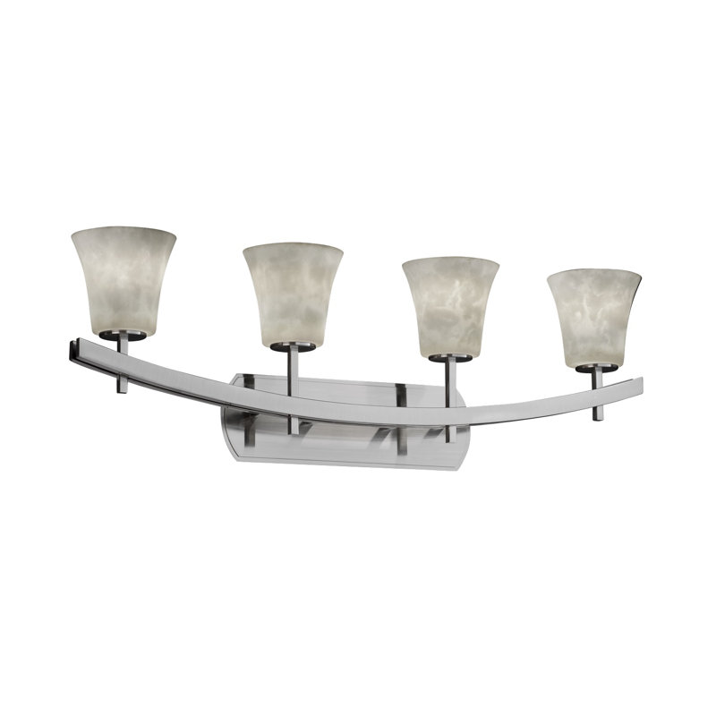 Schniepp 4 - Light Bath Bar, Brushed Nickel