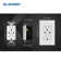 15 Tamper Resistant Decorator Outlet with USB Port