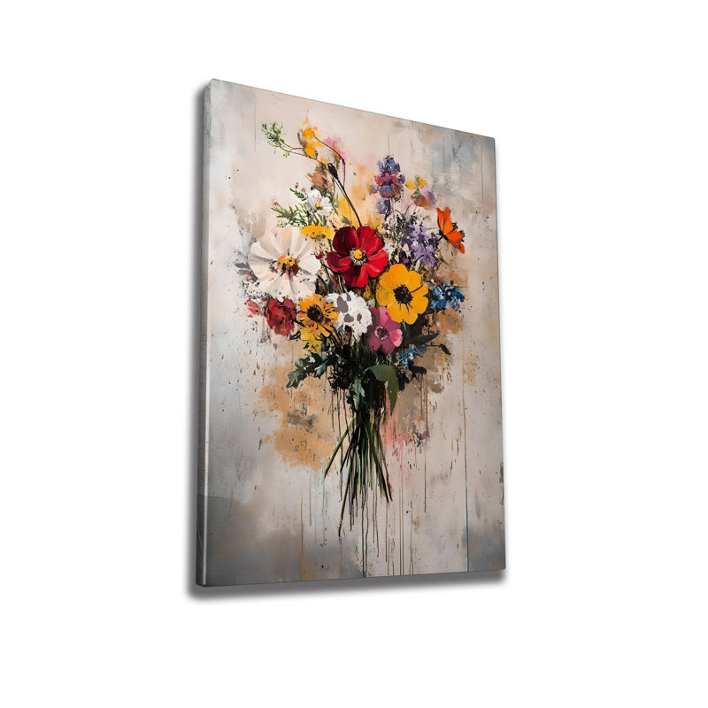 Stunning Decorative Canvas Painting, 27.6 x 39.4 inches | 50% Cotton / 50% Polyester, Digital Printing on Canvas | Sturdy 0.8 x 0.8 inches Wooden Frame, Perfect for Living Room or Office Décor, Eye-Catching Wall Art