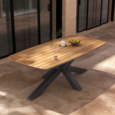 Myrrin Rectangular Teak Outdoor Dining Table