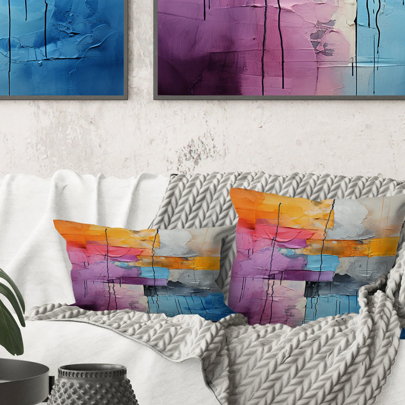 Coussin Collage Explorations I - Abstract Collages