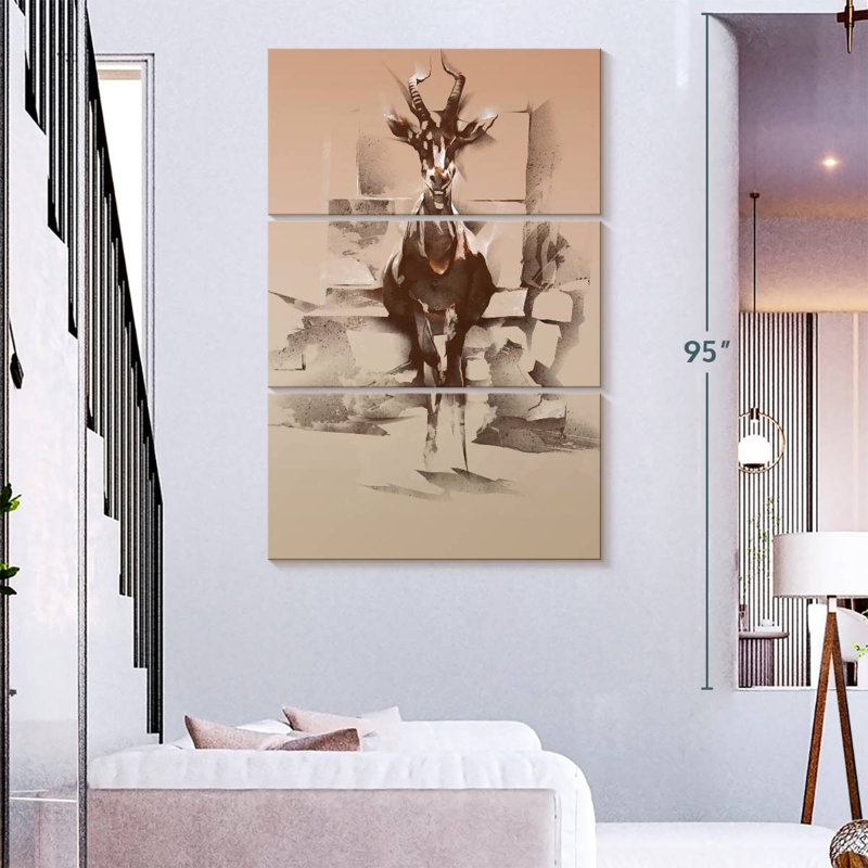Brampt Antelope Abstract