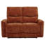Causeuse inclinable orange brûlé Trask-1470986699