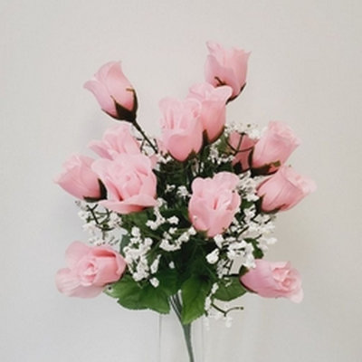 Fabric Rose Arrangement