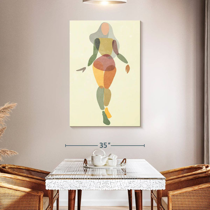 Leisha Shapely Female Figure, 48" H x 32" W
