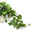Verdant Vines Faux Ivy Plant in Glass Vase