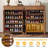 5-Tier Shoe Storage Cabinet With Louvered Doors And Drawer, Freestanding Wooden Organizer For Entryway, Hallway, Closet