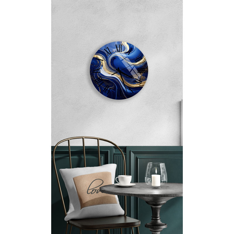 Horloge murale Luxe, Noir