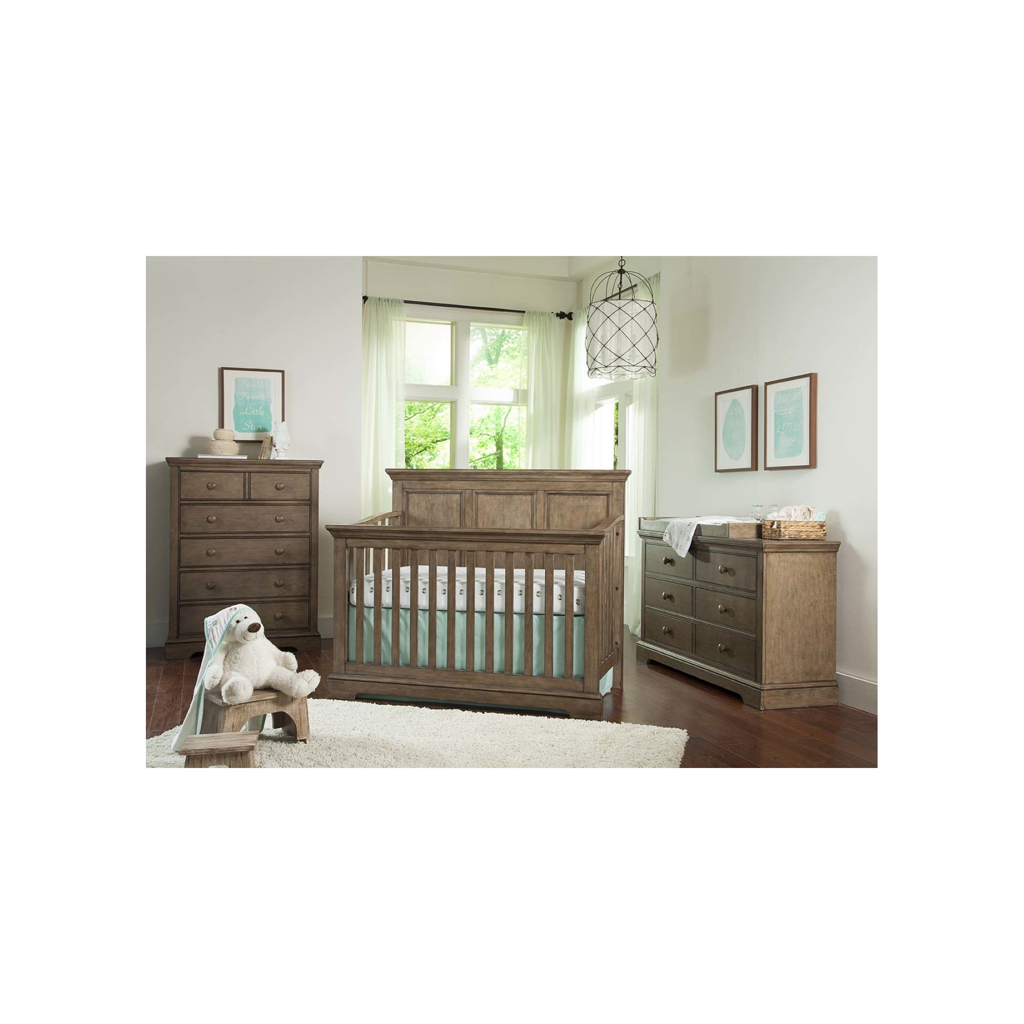 Charter Crib, Cashew